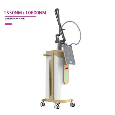 2 IN 1 Fractional CO2 Laser Er Glas Laser